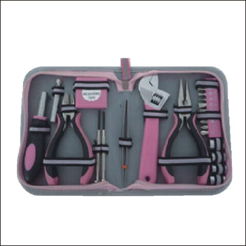 Mini Pink Pliers Tool Kit