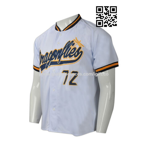Control Series - Adult/Youth All Star Custom Sublimated Button Front Baseball Jersey