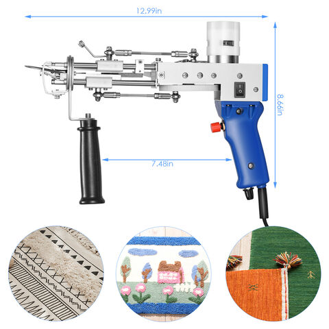Buy Wholesale China Rug Tufting Gun 2 In 1 Cut Pile Loop Pile Rug Making  Machine 5-40 Stitches/sec 100v-240v Electric Carpet Weaving Flocking Machine  & Rug Tufting Gun at USD 98.8