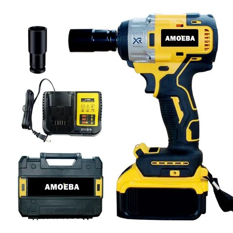 Adjustable Model High Torque Impact Wrench AMOEBA Cordless Impact Wrench  Set Power Tool in Nantong, Jiangsu, China