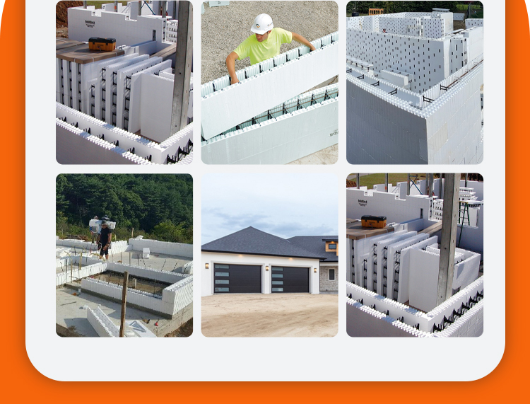 Icf Blocks Insulated Concrete Forms Building System Icf Eps Foam Block ...