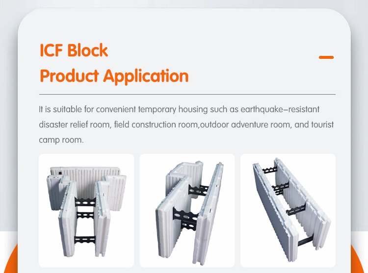 Icf Blocks Insulated Concrete Forms Building System Icf Eps Foam Block ...