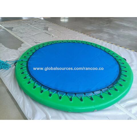 Inflatable Floating Docks Mats With Mesh For Pools Boats Docks And