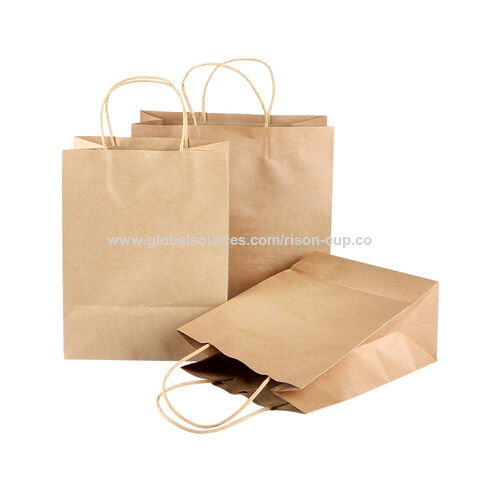 Bolsa papel kraft (30x40x16cm), 80g - Envases descartables