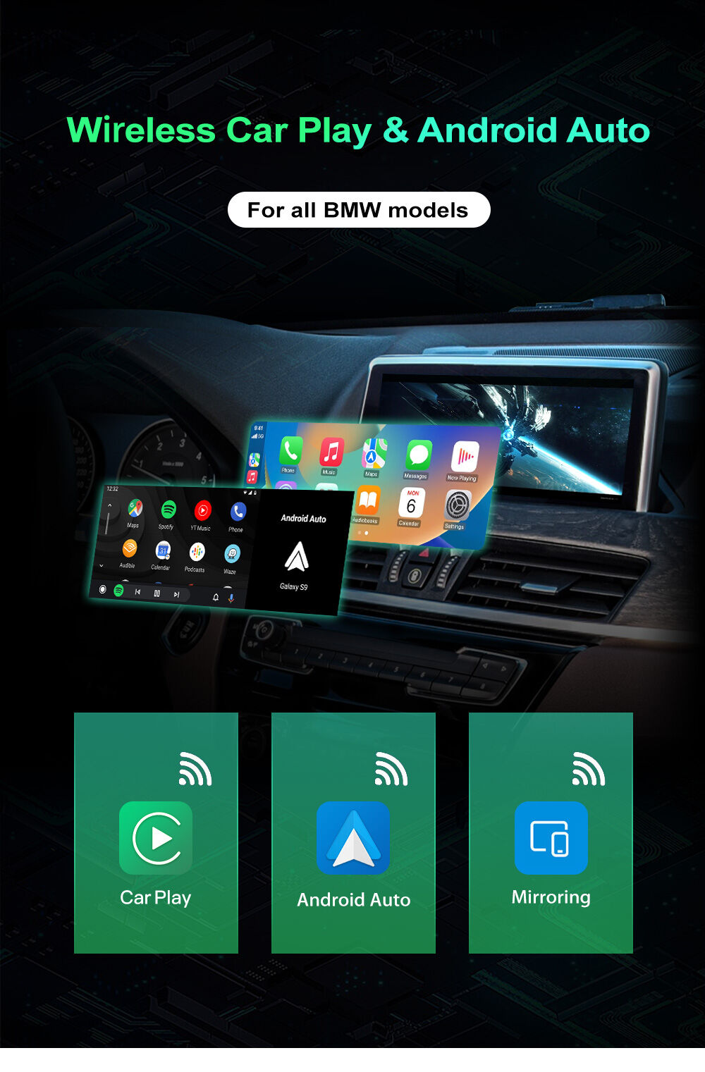 Buy China Wholesale Wireless Carplay & Android Auto Mmi Retrofit For