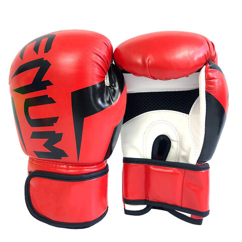 Équipement de boxe professionnel en cuir, sac de frappe lourd 12 oz, gants de sparring, équipement d'entraînement personnalisé, gants de boxe en PU