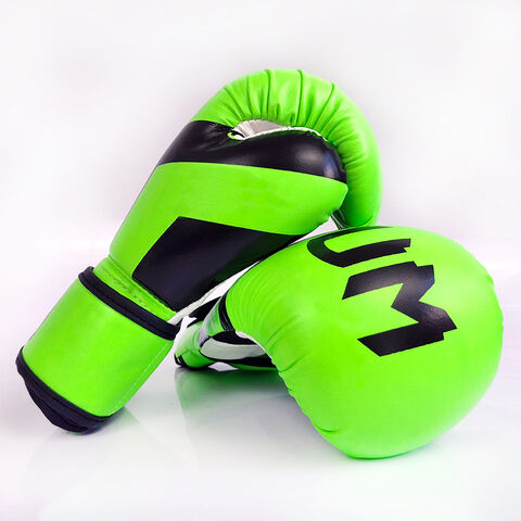 Équipement de boxe professionnel en cuir, sac de frappe lourd 12 oz, gants de sparring, équipement d'entraînement personnalisé, gants de boxe en PU