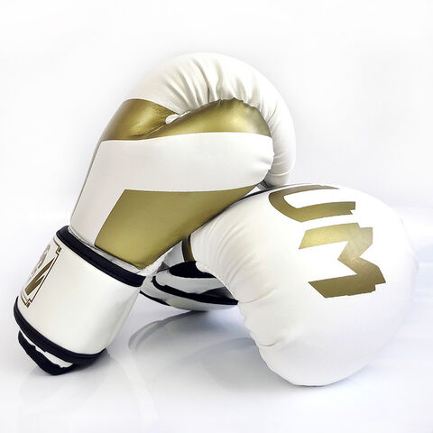 Équipement de boxe professionnel en cuir, sac de frappe lourd 12 oz, gants de sparring, équipement d'entraînement personnalisé, gants de boxe en PU
