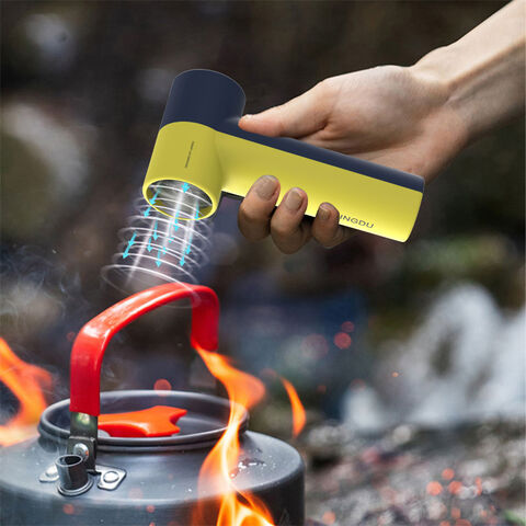 Soplador eléctrico portátil al aire libre barbacoa secador de pelo  herramienta de fuego