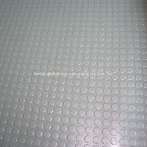 Anti Slip 3mm Black SBR Round DOT Rubber Flooring Coin Stud Rubber Mat for  Garage - China Car Mat Floor, Rubber Carpet
