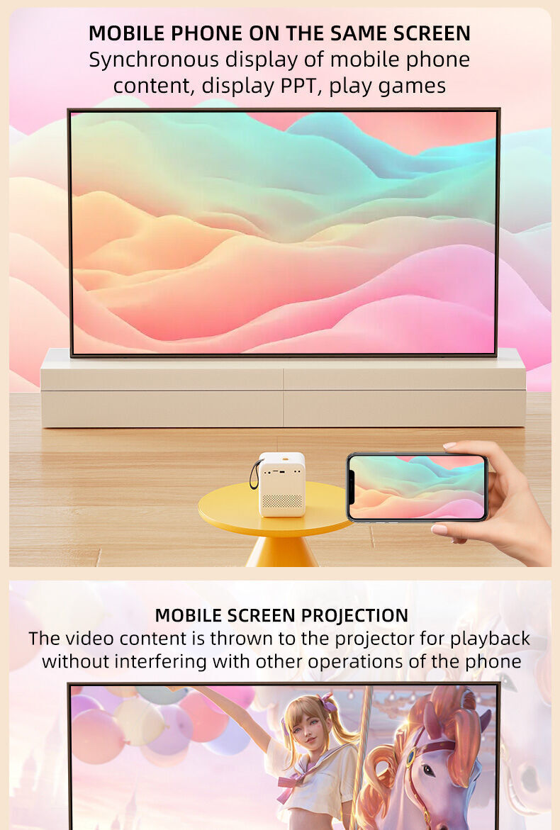 New Design Hot Selling 720p Android High Brightness 4k 3d Projector For ...