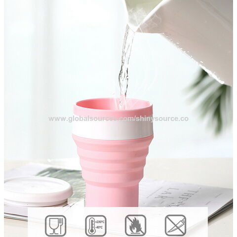 Eco Friendly, Collapsible Reusable Silicon Cup