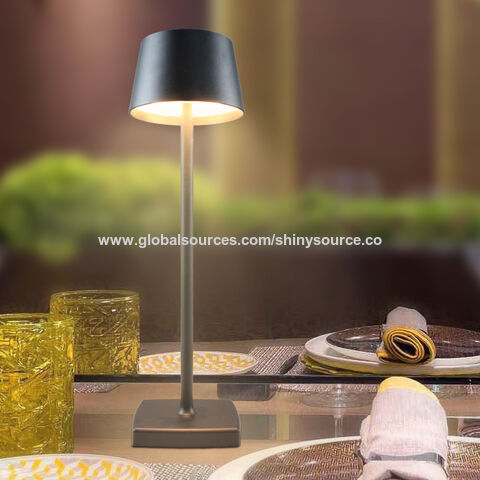 Buy Wholesale China Cordless Metal Decorative Led Restaurant Table