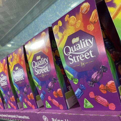 Quality Street Nestle, 2 Lb, Extra Large Metal Tin, Assorted