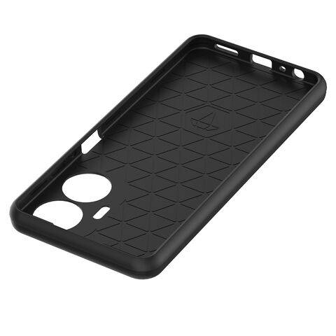 جراب خلفي 2 في 1 مقاوم للصدمات بطلاء مطاطي مخصص وطلاء جلدي لهواتف Realme C55 C51 C53 11X 11 Pro Pro+ 4G 5G