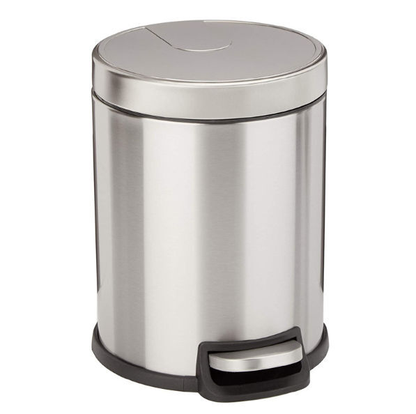 Stainless Steel Square Trash Can Nordic Pedal Bins Indoor Garbage Bin with  Lid - China Garbage Bin and Waste Bin price