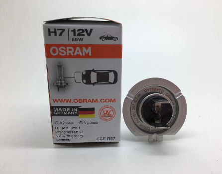 OSRAM H7 Halogen Headlamp 64210 12V carton box (1 unit) 