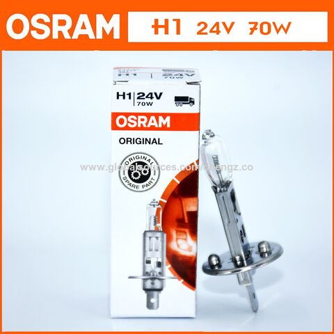 Buy Wholesale China Free Shipping 100 Pcs Automotive Halogen Bulbs Osram H1  24v 70w Ece R37 Original Made In Germany & Automotive Halogen Bulbs at USD  0.65