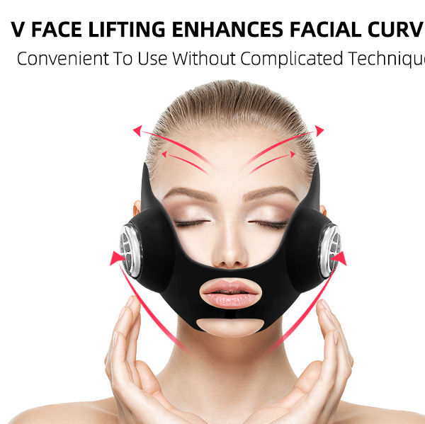 V-Face Lifting Belt Machine Electric Photon Light Therapy Double Chin  Reducer US
