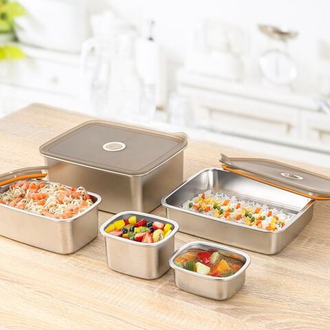 Aohea Bento Box for Kids Lunch Containers Removable Ice Packs