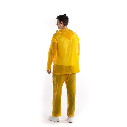 Karlge With Sleeves Rain Suit, Reuseable Waterproof Rain Coat, For Adults Men Women