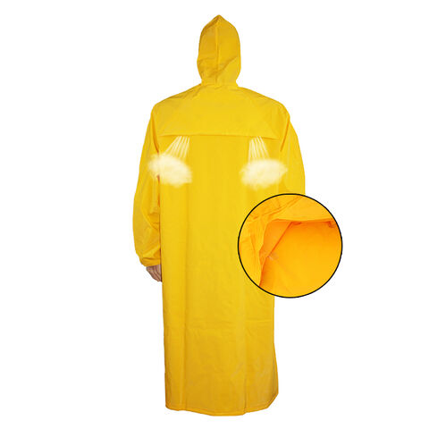 Pvc Raincoat Yellow Waterproof Heavy Duty Rain Coat For Adults Men Long  Raincoat Polyester Raincoat - China Wholesale Polyester Raincoat $2.49 from  Xiamen City Koitex Imp&Exp Co., Ltd.