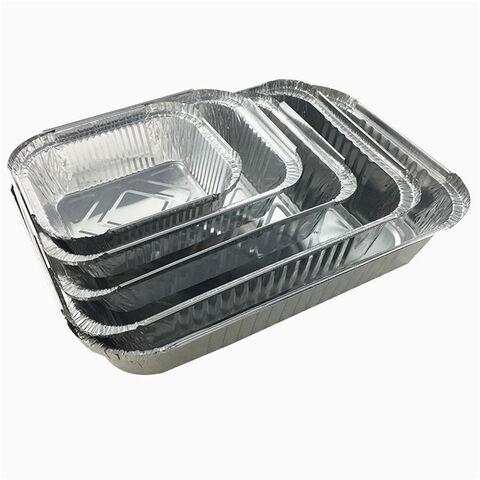 Aluminium Foil Food Containers with Lids Takeaway Home Catering