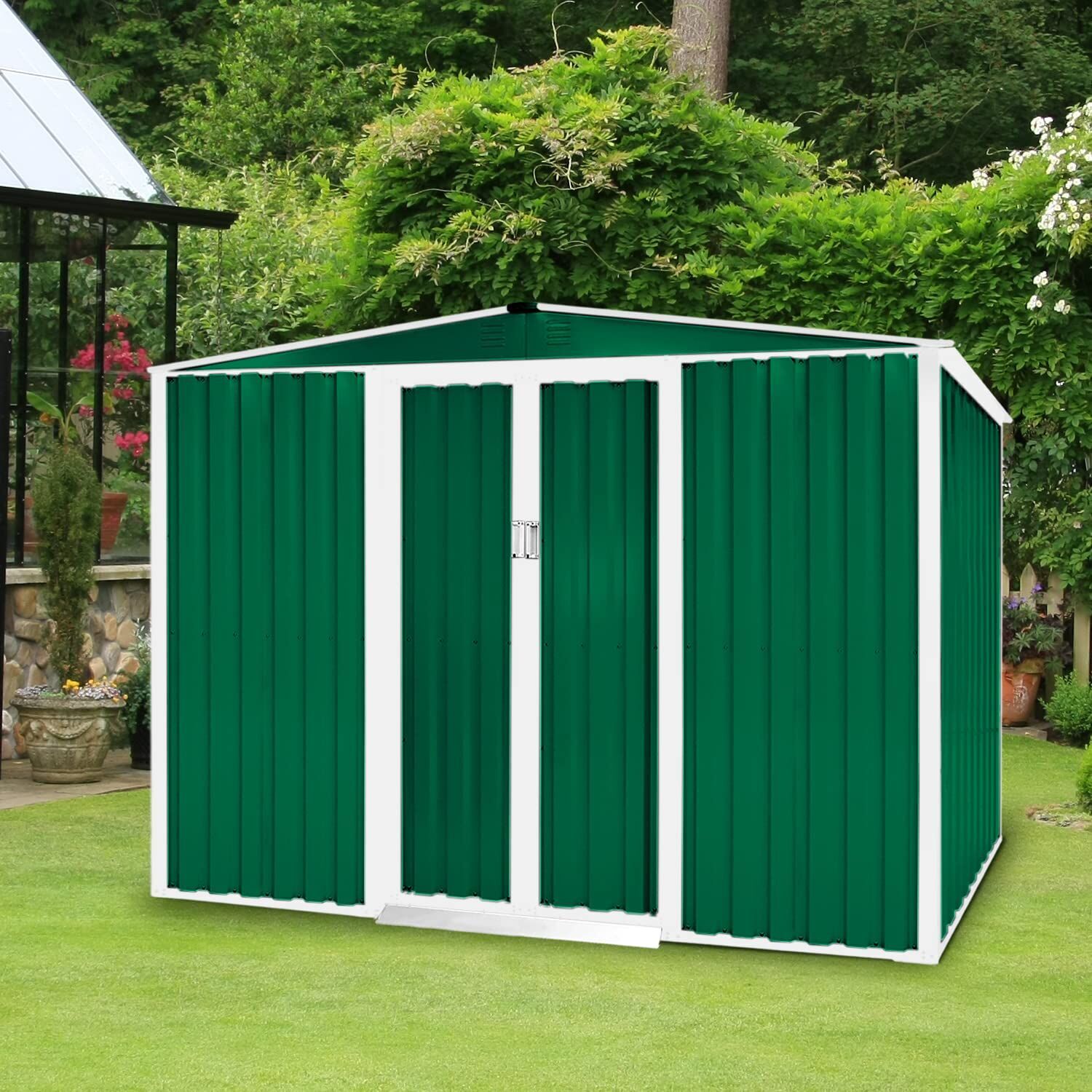 Buy Wholesale China Assembly Garden Storage Sheds Large Metal Garden
