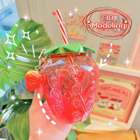 Source Wholesale Cold Drinking Glass Tumbler Cups 400ml Juice Glasses 4  Sets Bulk with Lids and Straw for Beverage Gift on m.