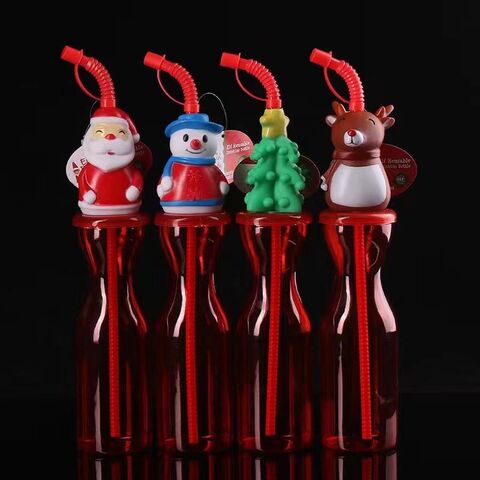 500ml Christmas Insulated Water Bottle Stainless Steel Thermos Cup Cartoon  Santa New Year Portable Cup Christmas Gifts for Kids - AliExpress
