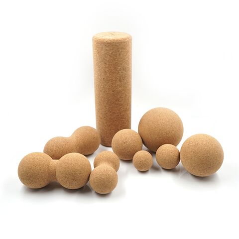 Natural Cork Massage Ball Fascia Cork BallMuscle Massage Tension