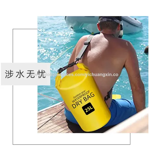 Waterproof Dry Bag 10L 15L 20L 30L PVC Kayak Fishing Camping Water Resistant