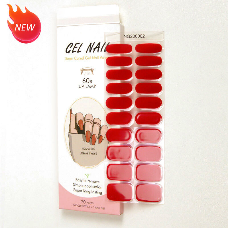 Buy Wholesale China Wholesale Nail Stickers Supply Raspberry Red Semi
