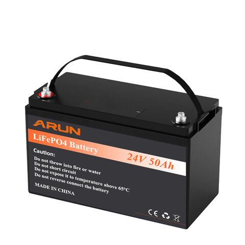 50Ah 24V LiFePO4 Deep Cycle Battery