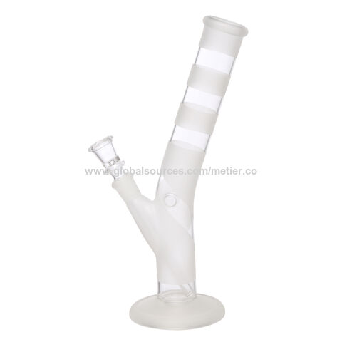 8inch Small Glass Bong Clear Glass Water Pipe Smoking Hookah Bongs with  14.5mm