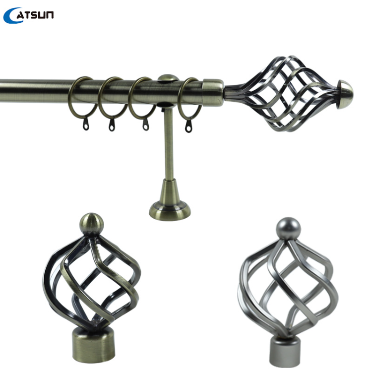 Bulk Buy China Wholesale Hot Selling Roman Custom Long Pole And Rails