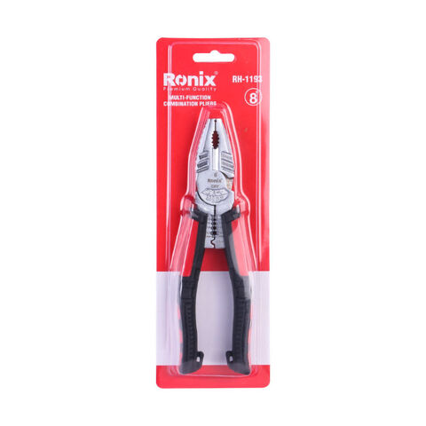 Ronix in Stock Rh-1193 Hand Tools 8 Inch CRV Multi-Function Combination Cutting Plier