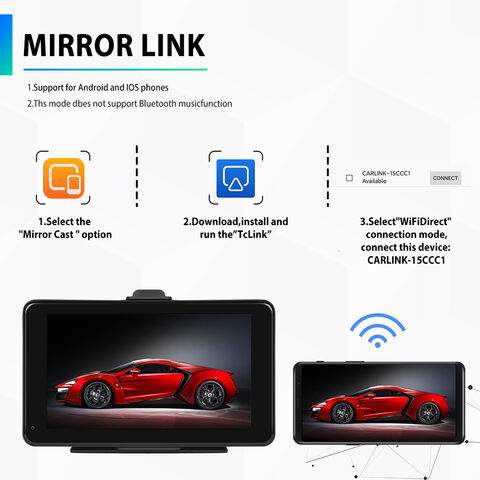 Buy Wholesale China Podofo 7'' Portable Car Radio Stereo Autoradio Wireless  Carplay Android Auto Wifi Bt Touch Screen Smart Monitor Tablet Tv & Car  Radio Android Auto Wifi Bt Wireless Carplay at