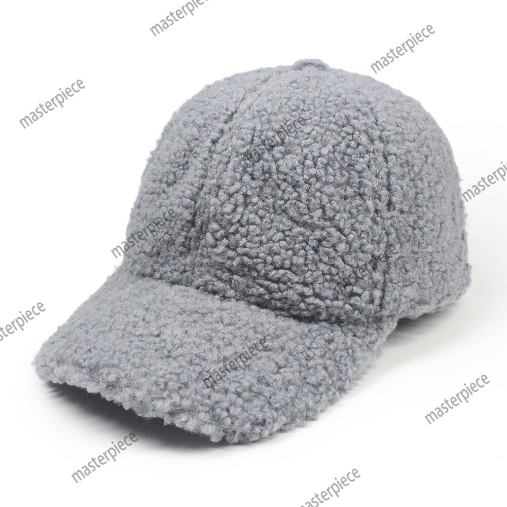 Buy Wholesale China Wool Winter Warm Baseball Caps Unisex