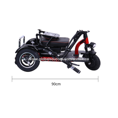 Moteur de 2000W 2 roues moto Tricycle électrique adulte pratique