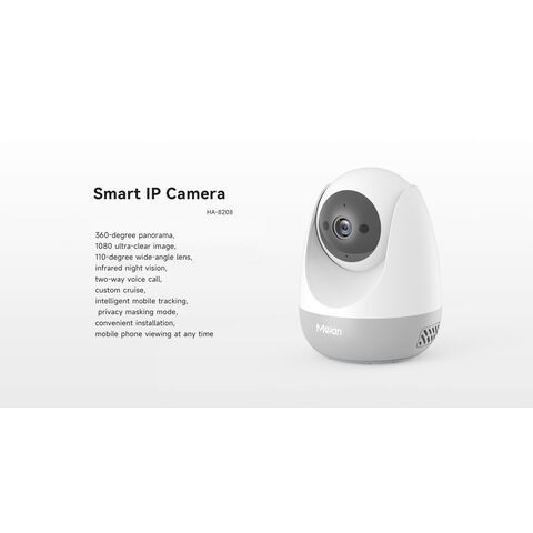 Caméra CCTV Intelligente 1080P Haute Qualité Sans Fil Panorama 360°