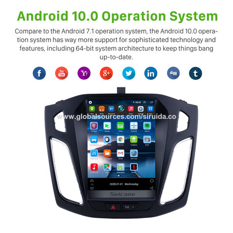 OEM 9 pulgadas Android 12.0 para 2015 Ford Focus Radio Bluetooth