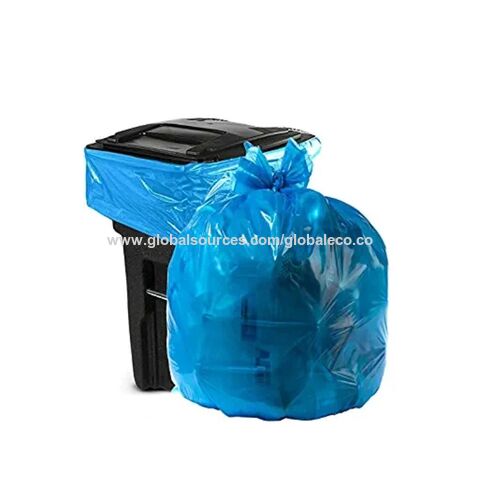 Sacs poubelle en plastique colorés avec cordon - Chine Sac poubelle en  plastique, sac poubelle