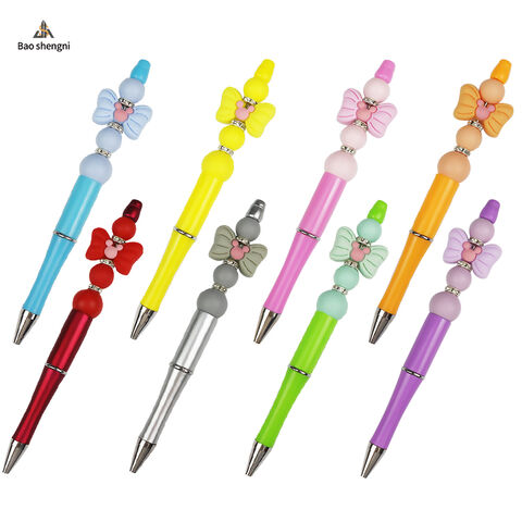 Wholesale Metal Sales Beaded Pen Set For DIY Projects High Quality Japanese  School Supplies With Fast DHL Shipping From Cat11cat, $0.96