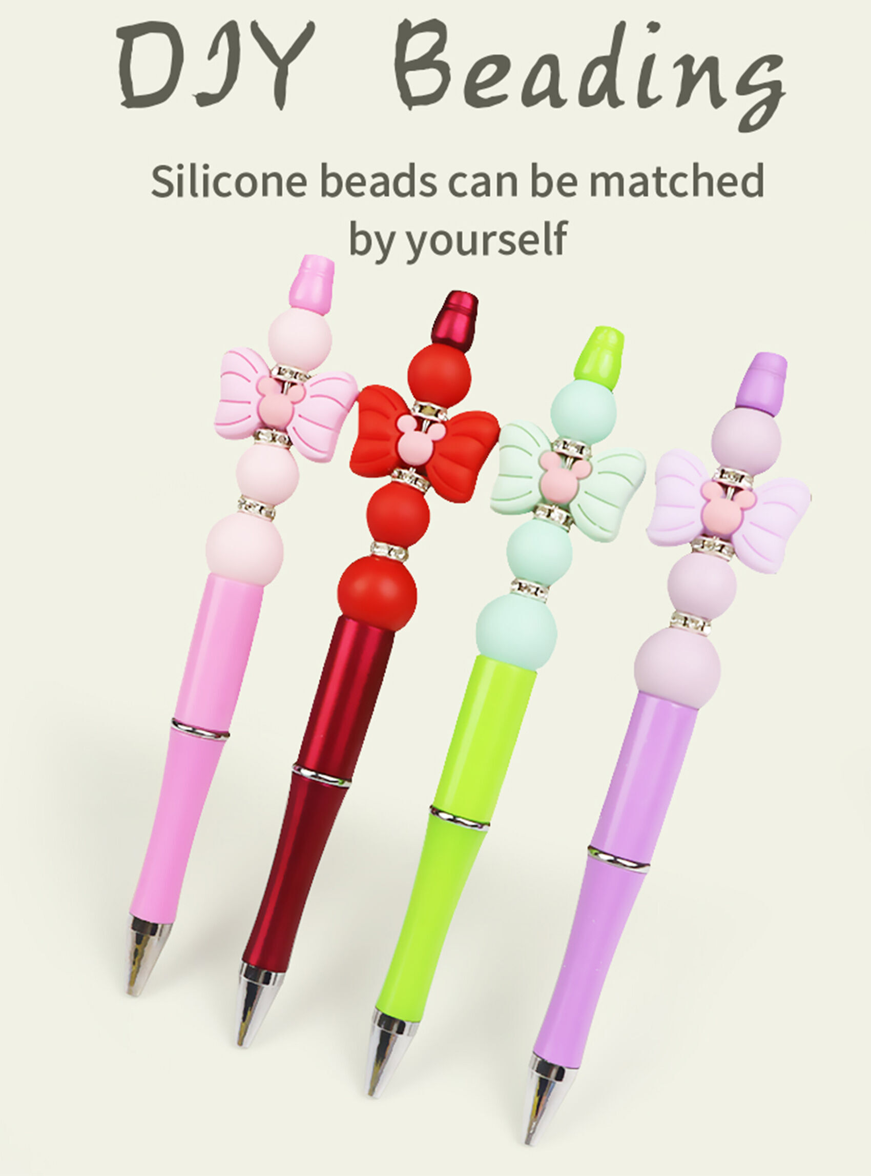 Wholesale Customizable USA Beaded 0.38 Mm Ballpoint Pen For DIY, Work, And  Crafts From Water2018, $0.62