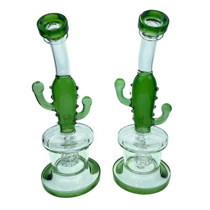 Buy Wholesale China Wholesale H23cm Green Cactus Series Smoking Water