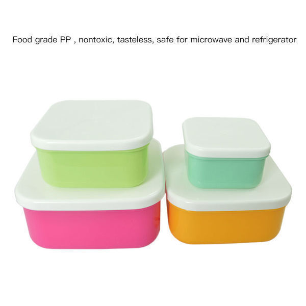 Buy Wholesale China Customizable Patent Lunch Box Double Layer Food Grade  Pp Bento Box Leak Proof Strap Food Container & Food Grade Pp Bento Box at  USD 3.5