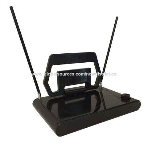 OEM Bestpreis Anpassung Hochwertige, hochverstärkende analoge digitale Zimmerantenne mit Kabel