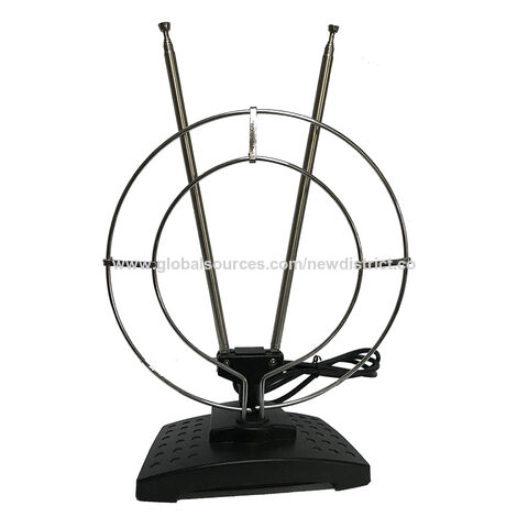 OEM Bestpreis Anpassung Hochwertige, hochverstärkende analoge digitale Zimmerantenne mit Kabel