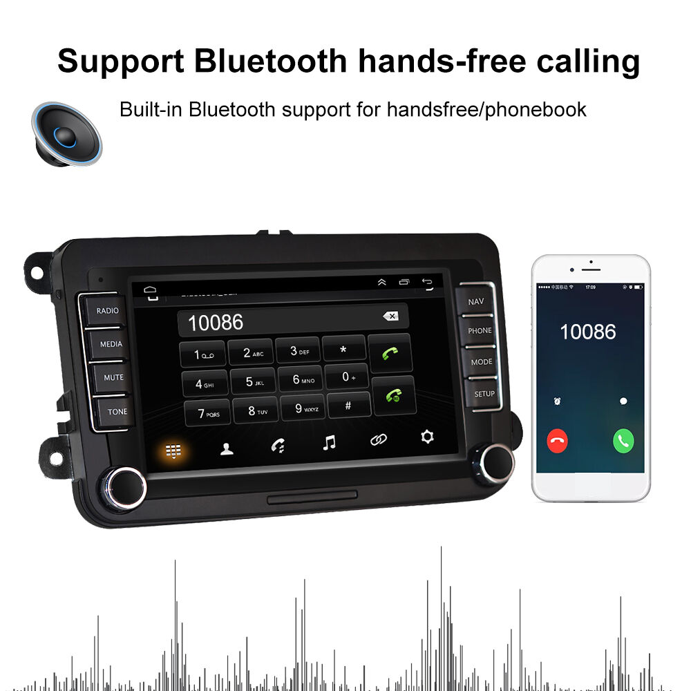 Buy Wholesale China Podofo 2+64gb 7'' Android13 Autoradio Car Radio ...